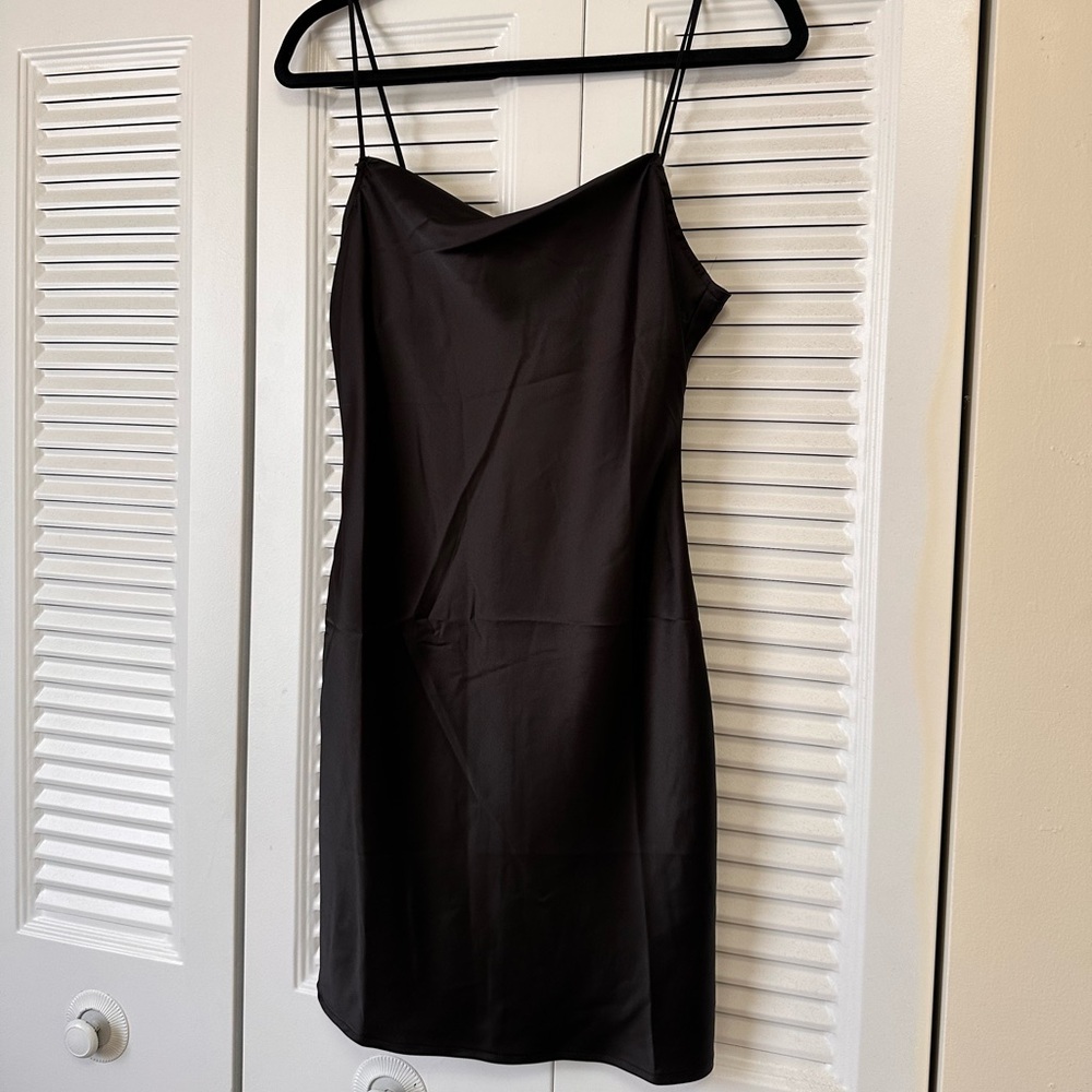 Wild Honey Silk Mini Dress